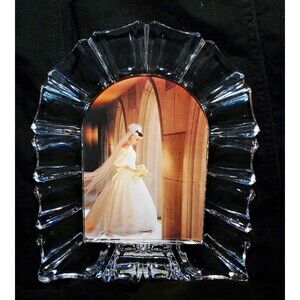 Exquisite "Monarch Cathedral" Austrian Crystal Frame for 4X6" Picture-Most Beaut